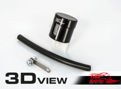 Brake fluid reservoir kit