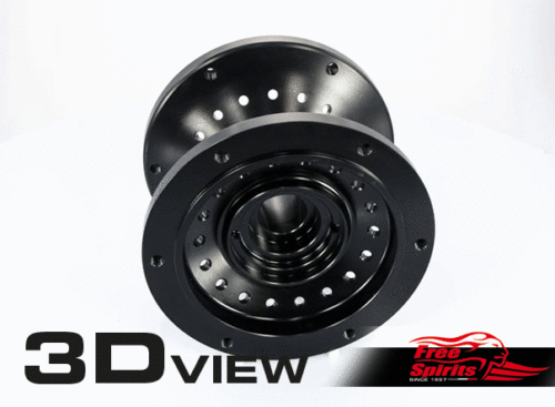 Dual disc front hub for Triumph Classic