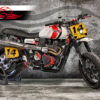 Belt drive conversion for Triumph Scrambler & Thruxton