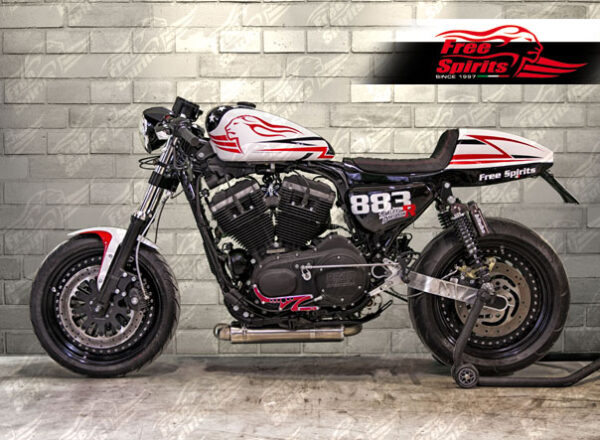 Harley Davidson Sportster Cafè racer Triple Yokes