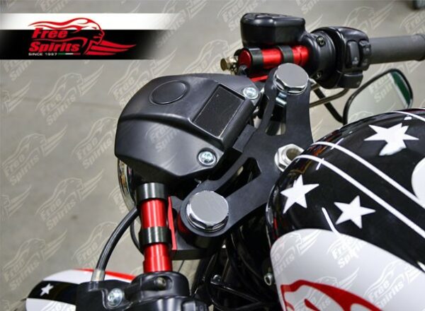 Harley Davidson Sportster Cafè racer Triple Yokes