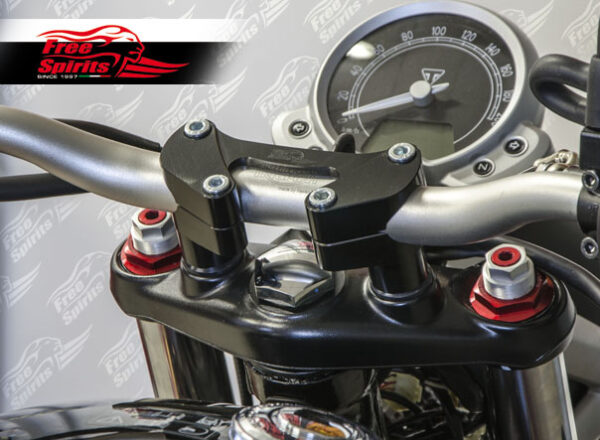 Risers Oversize (28.6 mm - 1 1/8”) for Triumph Speed Triple & Street Twin/Cup/Scrambler