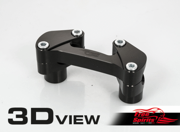 Risers Oversize (28.6 mm - 1 1/8”) for Triumph Speed Triple & Street Twin/Cup/Scrambler