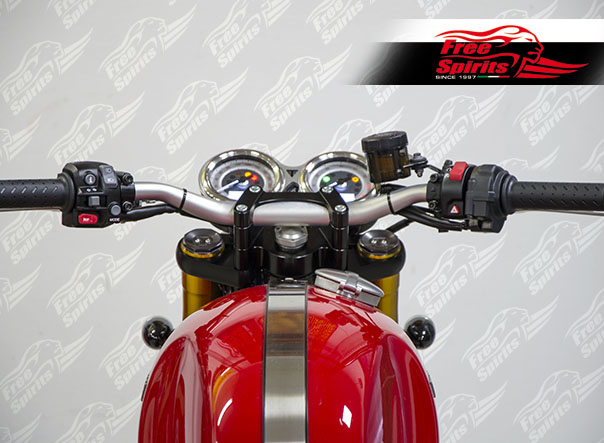 Thruxton r handlebar conversion top