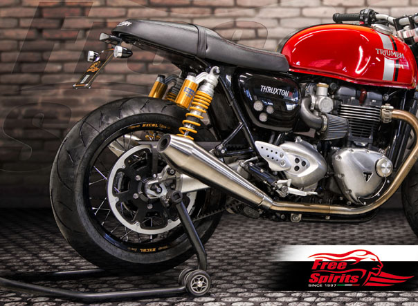 Thruxton r passenger pegs new arrivals