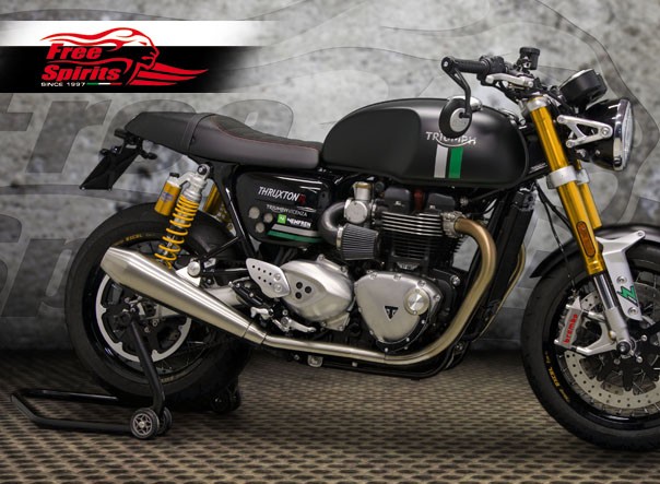 Triumph Classic passenger foot-rest eliminator kit