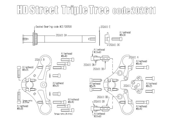 Harley Davidson Street Yokes