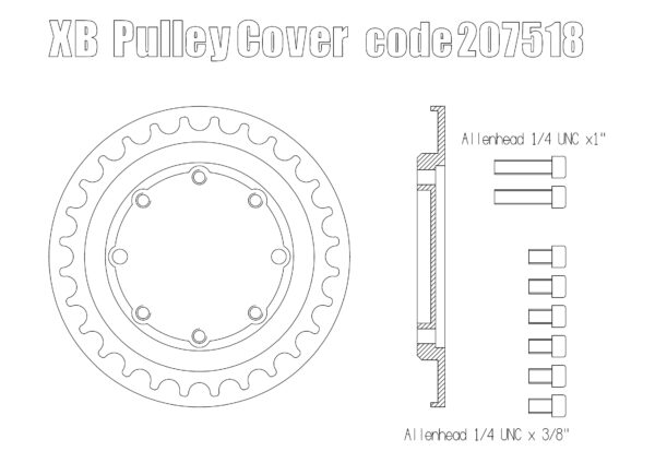 Buell XB Pulley Cover
