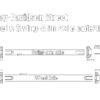 Harley Davidson Street swingarm axles and caps kit