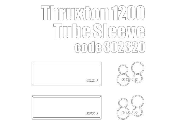 Triumph Thruxton Standard 1200 upper fork cover