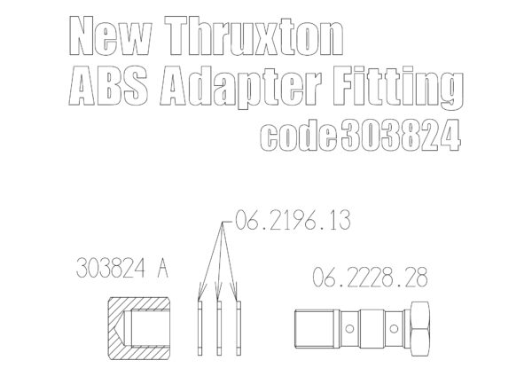 ABS brake line link