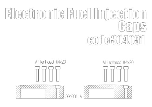 Triumph Classic EFI (Electronic Fuel Injection) covers (Silver)