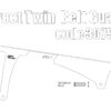 Belt guard for Triumph Street Twin/Cup/Scrambler & Bonneville T100/T120 2016 up