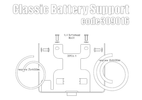 Airbox removal kit for Triumph Classic