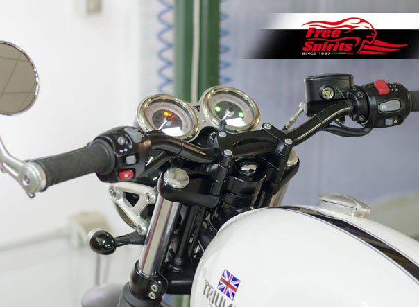 Triumph thruxton handlebar 2025 conversion