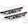 Triumph Street Scrambler crankcase badge