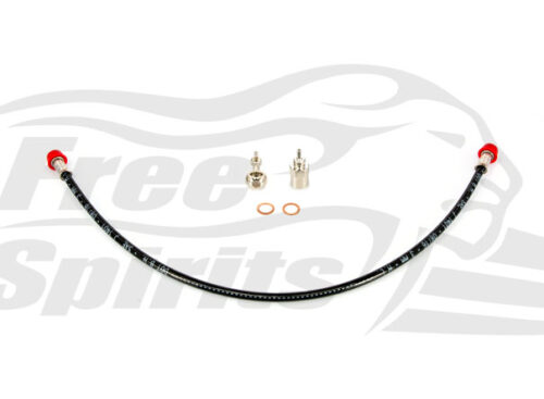 Braided brake line rear Harley Davidson XG Street with ABS for kit 206301