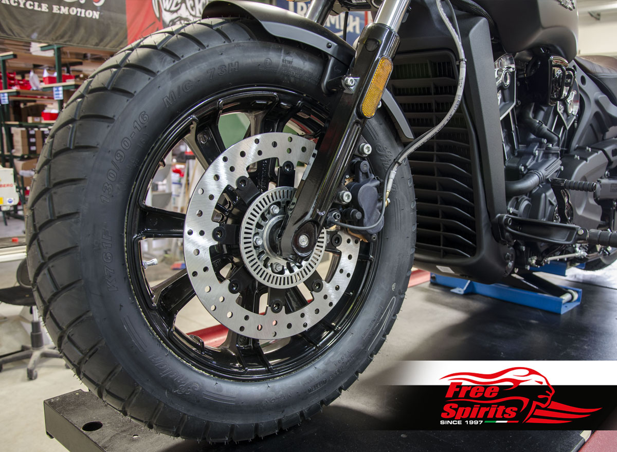 Front brake rotor 298 mm for Indian Scout