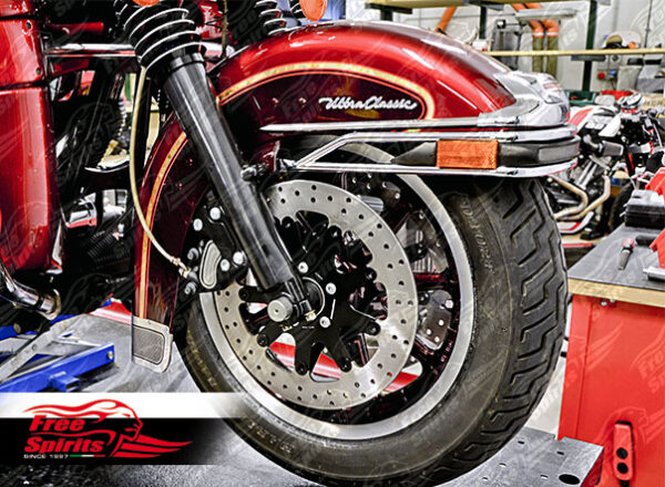 Harley Davidson 2000-2007 Brake rotors kit (320 mm) & pads