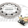 Harley Davidson Dyna 06-17 con ruote in lega - Kit pinza 4p. e disco freno 320 mm - immagine 5