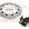 Harley Davidson Dyna 06-17 con ruote in lega - Kit pinza 4p. e disco freno 320 mm - immagine 6