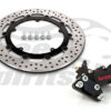 Harley Davidson Dyna 06-17 con ruote in lega - Kit pinza 4p. e disco freno 320 mm - immagine 7