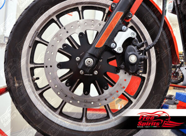 Harley Davidson Sportster 2004-13 - Brake rotor kit (320 mm) & pads