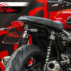 Undertray & license plate (Lucas E11) for Triumph Thruxton 1200 & Speed Twin