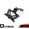 License plate Short Cut (UK/USA/AUS/France) for Triumph Speed Twin