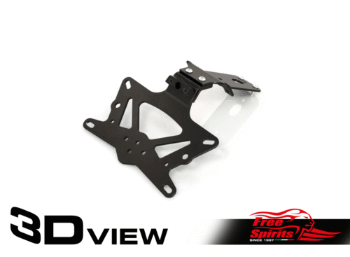 License plate Short Cut (UK/USA/AUS/France) for Triumph Speed Twin