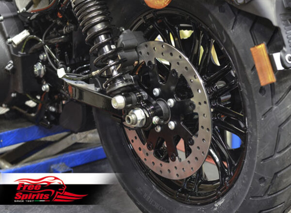 Brake rotors kit (300 mm) rear for Harley Davidson Sportster 2014 up