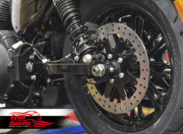Brake rotors kit (300 mm) rear for Harley Davidson Sportster 2014 up