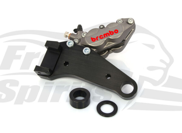 Rear brake caliper 4 pot kit for Harley Davidson Sportster (Rotor diam 11"1/2)