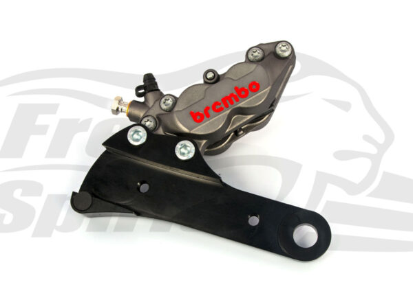 Rear brake caliper 4 pot kit for Harley Davidson Sportster until 2003 (Rotor diam 11"1/2)
