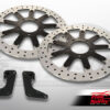 Triumph Bonneville T120 & Thruxton 1200 Standard - Upgrade floating front brake rotors kit (340 mm) & pads