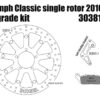 Triumph Street Twin/Cup/Scrambler, Bobber & T100 2016 up - Upgrade floating front brake rotor kit (340 mm) & pads