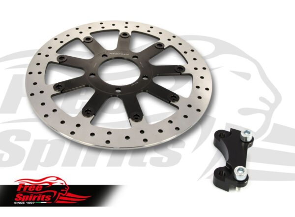 Triumph Street Twin & Street Scrambler 2019 up - Upgrade front brake rotor kit (340 mm) & pads