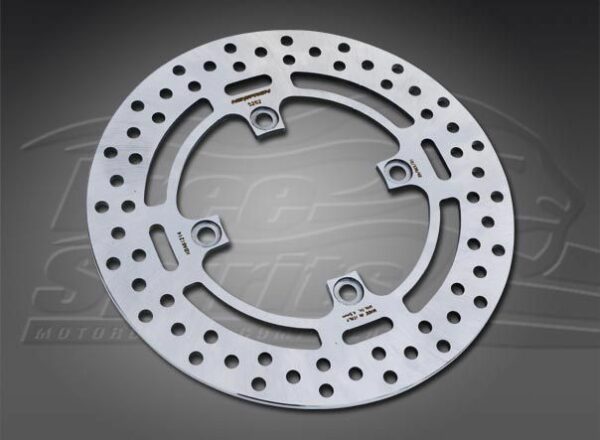 Rear brake rotor diam 254 mm & pads for Triumph