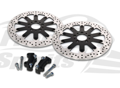 Harley Davidson 2000-2007 Brake rotors kit (320 mm) & pads