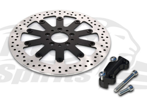 Harley Davidson Sportster 00-03, Dyna 00-05 & Softail 00-14 Brake rotors kit (320 mm) & pads