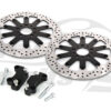 Harley Davidson Dyna dual disc 08-17 - Brake rotors kit (320 mm) & pads