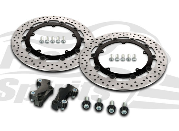 Harley Davidson Touring 2008-09 & V-Rod 06-10 - Brake rotors kit (320 mm) - KIT