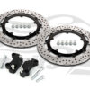 Harley Davidson Dyna dual disc (cast wheels) 08-17 - Brake rotors kit (320 mm) & pads - KIT