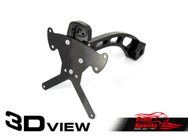 Side license plate bracket for Triumph Bobber & Speedmaster 1200 - KIT