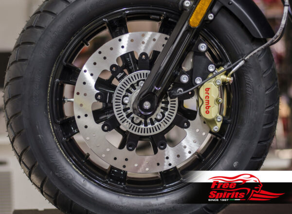 Bolt-in Upgrade braking kit for Indian Scout (4p. caliper & rotor diam. 320 mm) - KIT