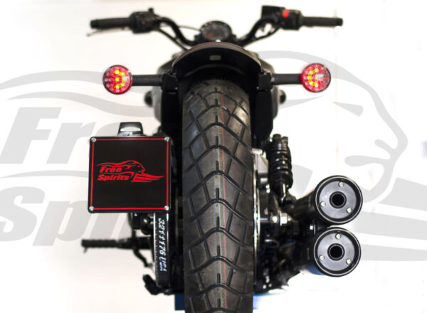Side license plate bracket for Indian Scout - KIT