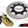 Front brake caliper 4 pot for Triumph Thruxton (865 cc) - KIT