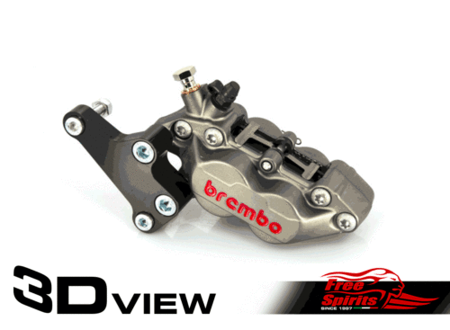 Triumph Street Cup Front brake caliper 4 pot - KIT