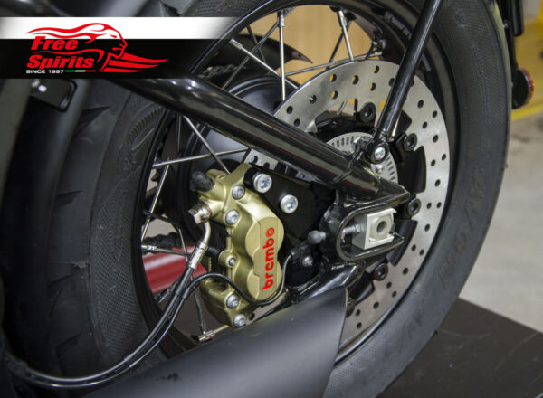 Triumph Bobber & Speedmaster 1200 rear Upgrade 4pot Caliper - KIT