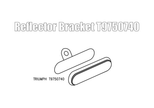 Reflector bracket for kit 308936 & 308936R